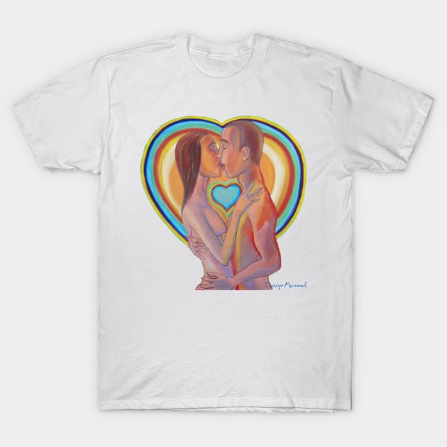 Couple in love T-Shirt by diegomanuel